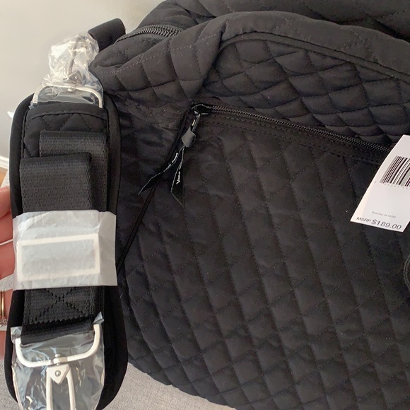 Nwt vera bradley grand traveler duffel bag classic black - Picture 9 of 11